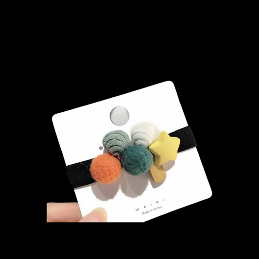 Korean Star Hair Ties - Cute & Stretchy